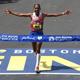 Mel Keflezighi crossing the finish line
Twitter